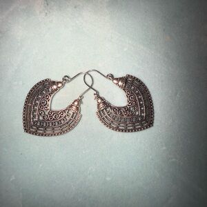 Elegant Silver Filigree Earrings